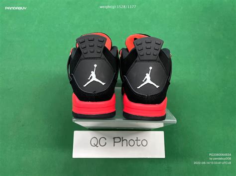 what are qcs in jordan 4 reps